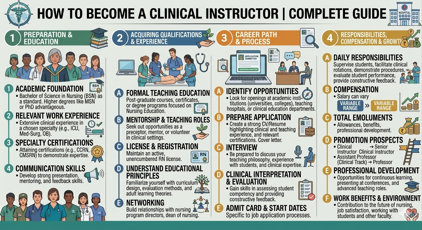 How to Become a Clinical Instructor – complete guide