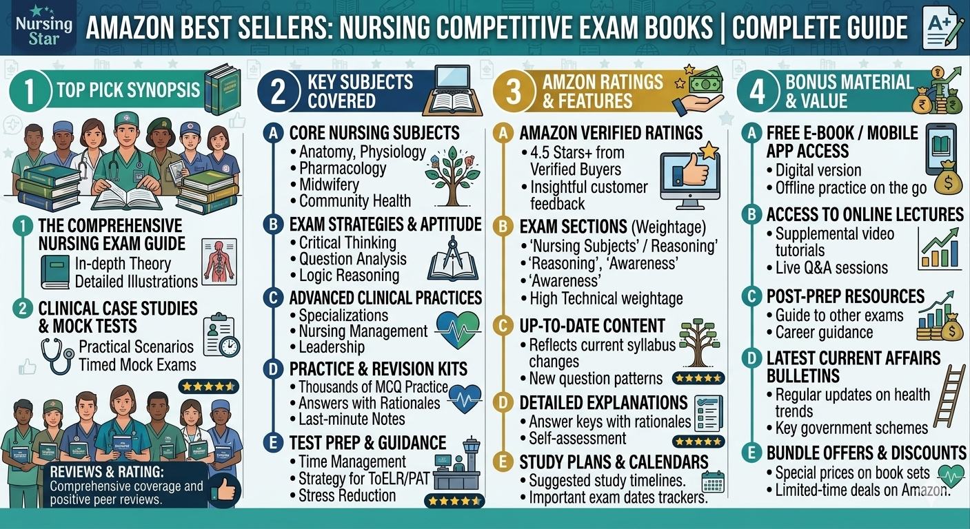 nursing books for competitive exam